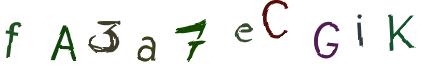 Image CAPTCHA